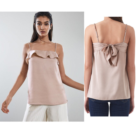 Reiss Blush Pink Camisole Top - Picture 1 of 9